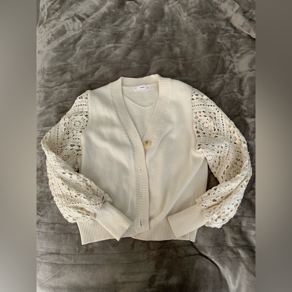 Cream Cardigan - Picture 1 of 2